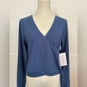 Athleta, Transcend Wrap Top, XL